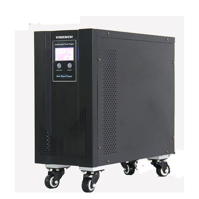 VISENCH alta frecuencia 3 en / 1 fuera onda seno pura 380Vac 3 Fase Fase 3 10KVA UPS en línea Sistema de suministro de energía ininterrumpido