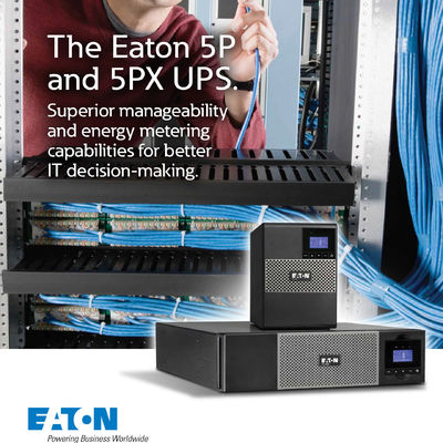 EATON UPS Marca 5P 1550VA 230V UPS 200V 208V 220V 230V 240V de fase única Línea interactiva para el suministro de energía de Eaton