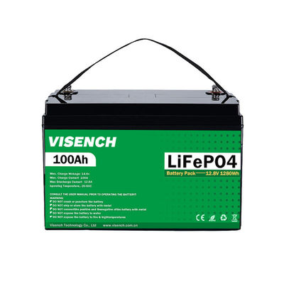 Proveedores verificados Lifepo4 Batería de iones de litio 50Ah 100Ah 120Ah 150Ah 200Ah 12V de ciclo profundo Batería de litio fosfato de hierro