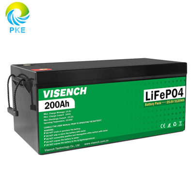 Fábrica directa de Visench Litio 5kwh 10kwh 15kwh 20kwh Profundo 6000 ciclos con BMS para el sistema de almacenamiento de energía del inversor solar
