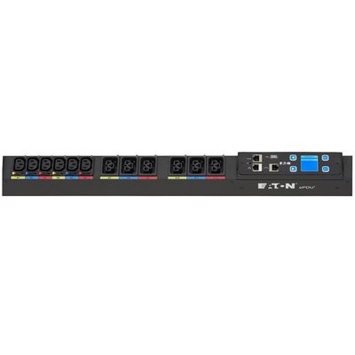 16A PDU monitoreado para el centro de datos de energía EATON EFLXB02H FLEXPDU BASIC 1U C20 1P 12XC13