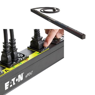 24 Way EATON EFLXB22 FLEXPDU BASIC 0U C20 16A 1P 20XC13 4XC19 PDU monitoreado