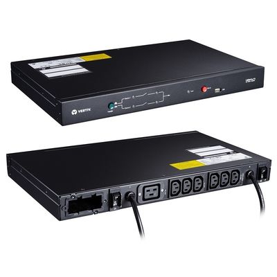 16A IP11 VERTIV Liebert ATS UF-LTS16-1P Interruptor de conmutación estático con tarjeta de red estándar