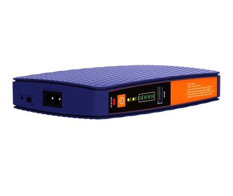 Mini UPS 18W LIFEP04 8000MAH para el monitor de batería de suministro de energía de respaldo del enrutador Wifi