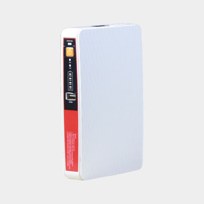 18W de salida de energía Mini UPS 8000mah 5V 9V 12V Batería blanca con protección de adaptador