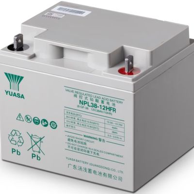 12V 24AH 38AH 65AH Gel de ciclo profundo Batería de plomo sellada con ácido solar de energía ininterrumpida para energía eléctrica 125.8 Wh