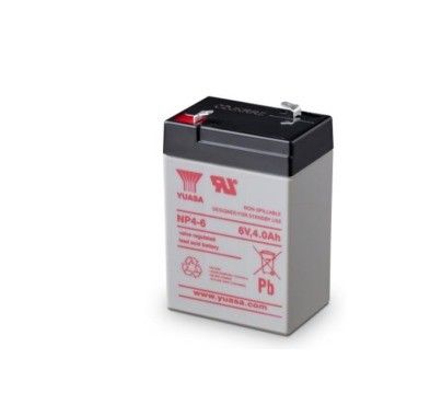 Batería sellada de alto rendimiento de 6V 4AH libre de mantenimiento para el sistema UPS doméstico Batería de plomo ácido