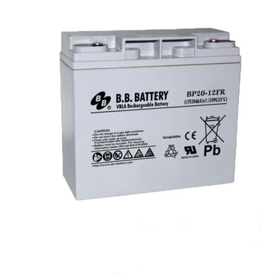 Batería B.B. Serie BP BP20-12FR 12V 20ah VRLA Batería recargable de plomo y ácido para UPS