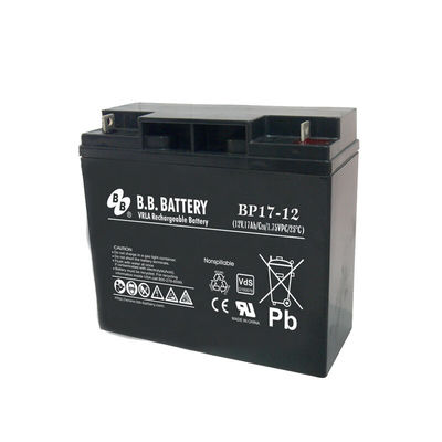 Batería B. B. Batería recargable de plomo y ácido VRLA para UPS de la serie BP BP17-12FR 12V 17Ah