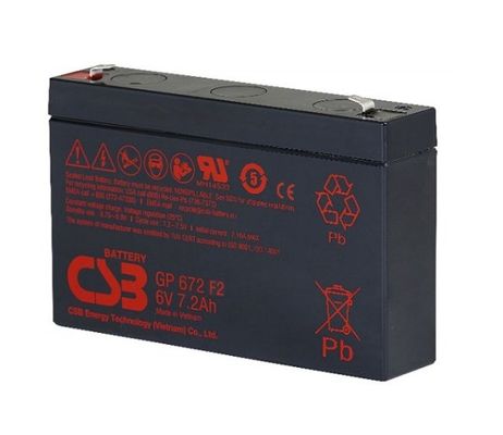 Baterías de almacenamiento solar Gel 6v 7.2ah Batería de plomo ácido Inversor Batería UPS