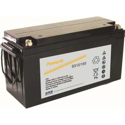 Batería de almacenamiento de energía de larga duración S312-150/12V150AH para protector contra incendios y UPS de pantalla continua
