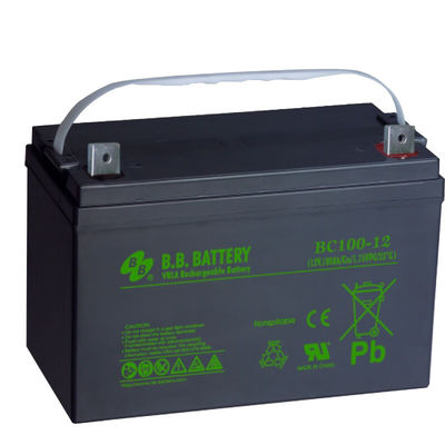 Batería recargable de plomo y ácido BP100-12 VRLA