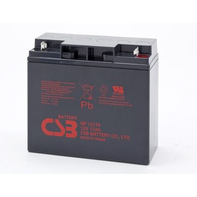 Batería CSB GP12170 12V 17Ah Almacenamiento de energía Sin mantenimiento Recargable VRLA 12V 17Ah Batería CSB
