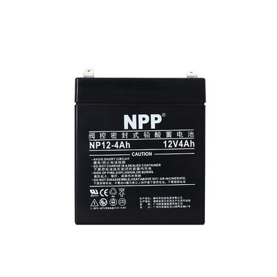 NPP NP12-4Ah Recargable de plomo sellado ácido 12V 4Ah Batería de larga duración