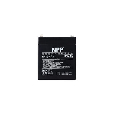 NPP NP12-4Ah Batería de gel de plomo sellado recargable de 12V 4Ah