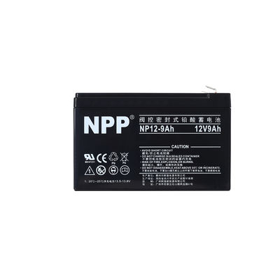 NPP NP12-9Ah Mejor almacenamiento de energía mantenimiento libre sellado de plomo ácido de reemplazo de la batería de gel para el sistema de seguridad de alarma para el hogar