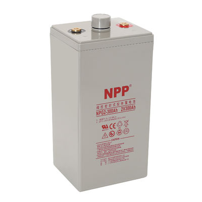 NPG2-300Ah Mejor almacenamiento de energía Sin mantenimiento Recargable avanzado 2V 300Ah Batería de plomo-ácido Batería de gel