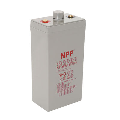 NPG2-200 Batería de plomo ácido de alto rendimiento 2V 200Ah Batería de gel para energía confiable