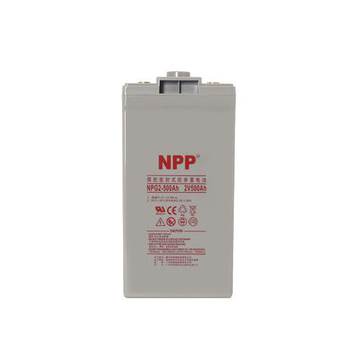 NPP Batería de gel ciclo profundo AGM Baterías de plomo selladas NPG2-500 2V 500Ah Almacenamiento de energía solar Batería GEL