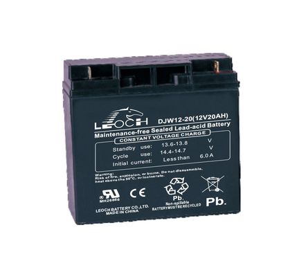 Batería de plomo-ácido de 12V20AH para carretillas elevadoras, tractores y maquinaria industrial