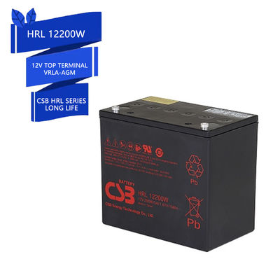 CSB HRL12200W 12V 200W alta velocidad de larga duración UPS VRLA Batería