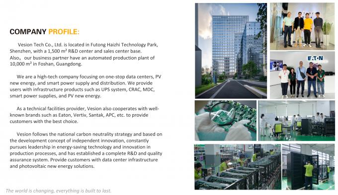 SANTAK Castillo 3C3 HD Tres fases 80KVA 80KW Torre en línea UPS modular interna para redes de centros de datos Telecomunicaciones 8